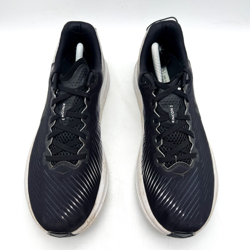 Hoka One One Mens 10.5D Running Shoes Rincon 3 Road Lace Up Low Top Sneaker - Picture 2 of 11